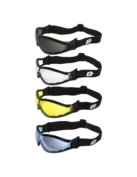 Gafas Birdz Boogie 4 Lentes UV400 para Motocicleta