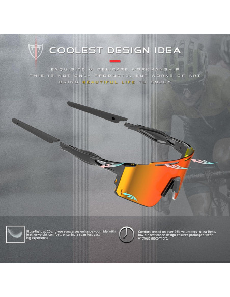 Gafas de sol ATTCL UV 400 para ciclismo y deportes