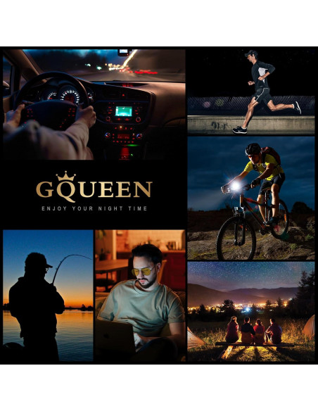 Gafas de Sol GQUEEN GQO6 Polarizadas para Hombres y Mujeres