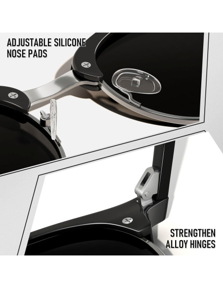 Gafas de Sol GQUEEN GQO6 Polarizadas para Hombres y Mujeres