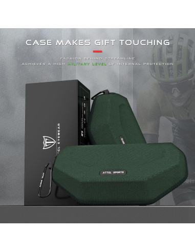 Gafas de sol ATTCL para ciclismo UV400, diseño ergonómico