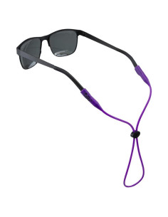 Cablz Retenedor de Gafas Silicona 40,64 cm Color Púrpura