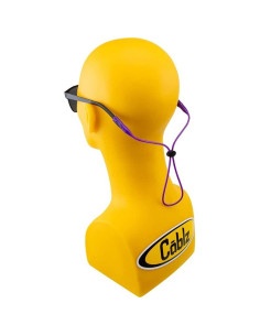 Cablz Retenedor de Gafas Silicona 40,64 cm Color Púrpura 2