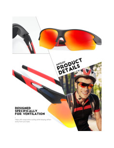 Gafas de sol deportivas ANYLUV A61-1-6-11 polarizadas UV 2