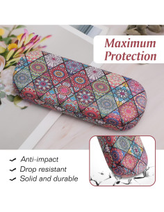 Estuche Duro para Gafas MoKo 16.3x6.6x3 cm Protección Total 2