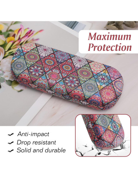 Estuche Duro para Gafas MoKo 16.3x6.6x3 cm Protección Total