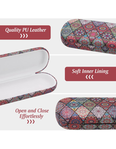 Estuche Duro para Gafas MoKo 16.3x6.6x3 cm Protección Total