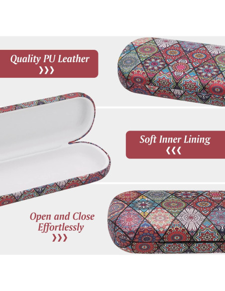 Estuche Duro para Gafas MoKo 16.3x6.6x3 cm Protección Total