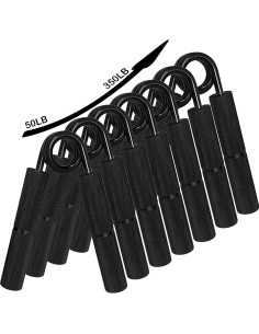 Entrenador de Fuerza de Agarre WANSPOORTS 11 Paquete 22.7-159 kg 2