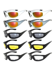 Gafas de Sol Deportivas Unisex UV400 Paquete de 10