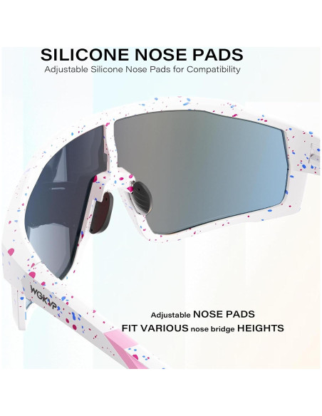 Gafas de sol deportivas WGKVP 5051 polarizadas UV400