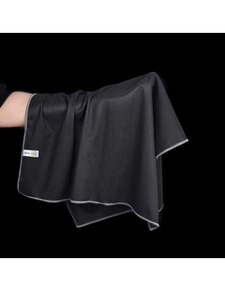 Paños de Microfibra SINLAND 4 Piezas 63.5x50.8cm Negro