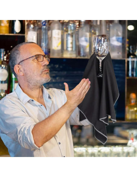 Paños de Microfibra SINLAND 4 Piezas 63.5x50.8cm Negro