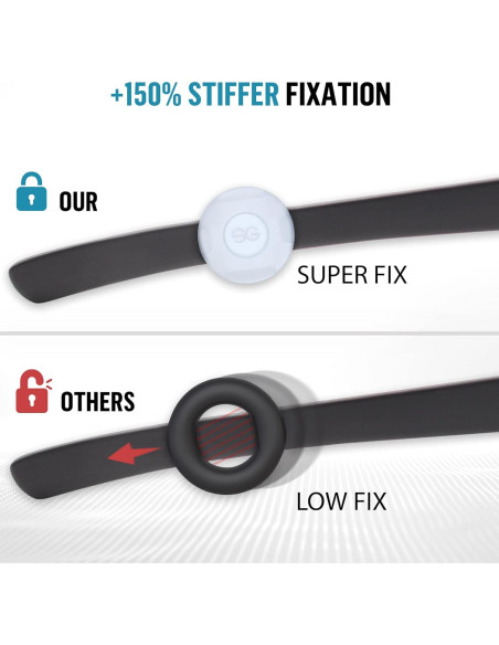 Agarre para Gafas SIGONNA - Silicona Antideslizante - 12 Pares