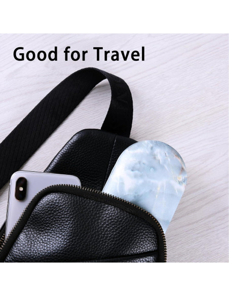 Estuche 2 en 1 Muf para Lentes y Gafas, Mármol Verde