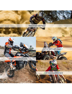 Gafas de motocross FMY UV400 a prueba de polvo y arañazos 2