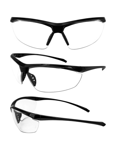 Gafas de Seguridad Global Vision Lieutenant Lentes Claros UV400