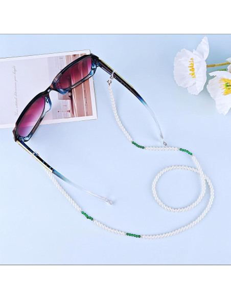 Cadena de Gafas BILIONE de Perlas 79 cm Ajustable