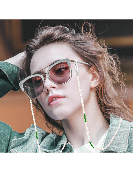 Cadena de Gafas BILIONE de Perlas 79 cm Ajustable