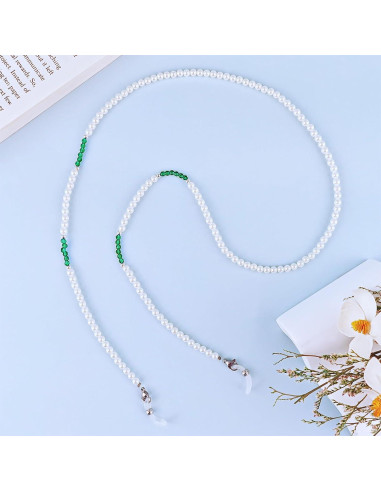 Cadena de Gafas BILIONE de Perlas 79 cm Ajustable