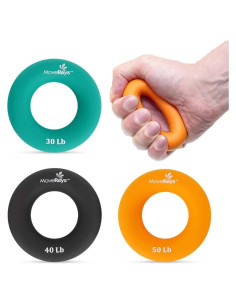 Fortalecedor de Agarre MoveRays - Ejercitador de Mano y Dedos