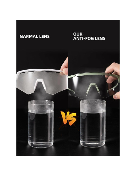 Gafas de Ciclismo ROCKBROS Photochromic UV Anti-vaho Verde