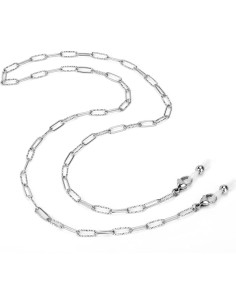 Cadena de Gafas de Acero Inoxidable Hecha a Mano 75 cm 2