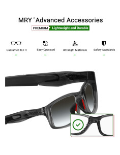 Almohadillas de Nariz Mryok para Gafas Oakley Crosslink Pro 2