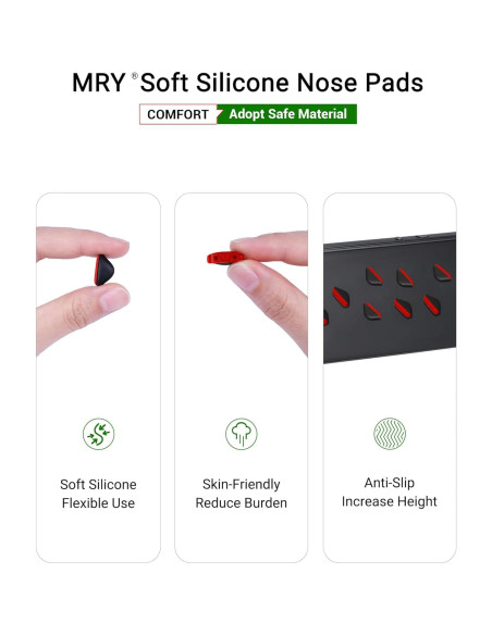 Almohadillas de Nariz Mryok para Gafas Oakley Crosslink Pro