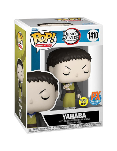 Figura de Vinilo Funko Pop! Demon Slayer Yahaba Brilla en la Oscuridad