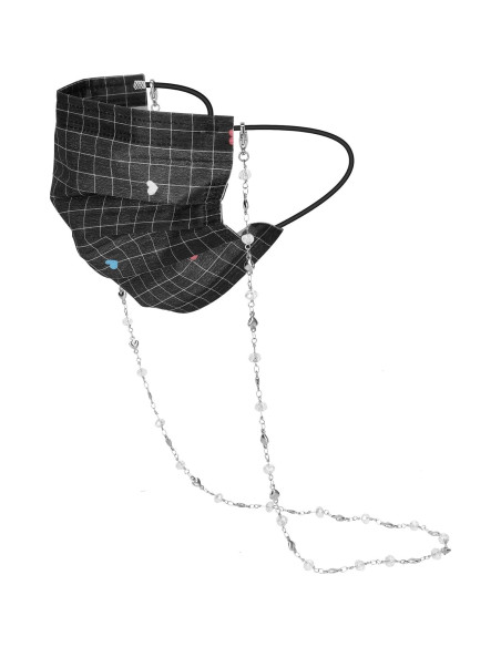 Cadena de Gafas de Acero Inoxidable Hecha a Mano 75 cm