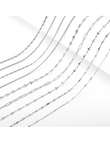 Cadena de Gafas de Acero Inoxidable Hecha a Mano 75 cm