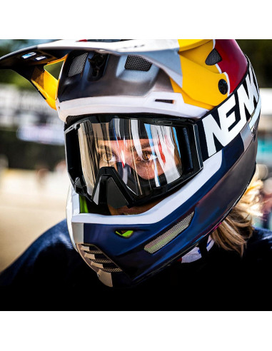 Gafas de Motocross con Cubierta para Nariz - MX ATV Adultos