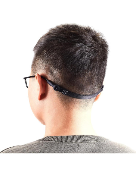 Correa Ajustable para Gafas LVVFit 2 Piezas Negro