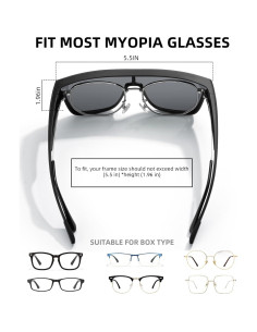 Gafas de Sol Polarizadas ROCKBROS UV400 Ajustables para Conducir 2