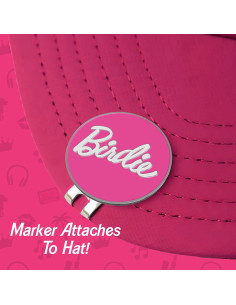Marcador de Pelota de Golf Shanker Birdie - Clip Magnético Rosa 2