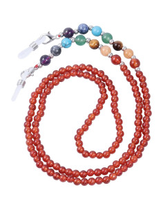 Cadena de Gafas Sunyik 7 Chakras Cristal Reiki 69cm 2