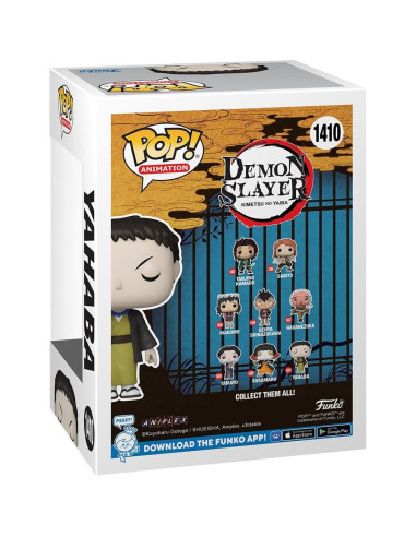 Figura de Vinilo Funko Pop! Demon Slayer Yahaba Brilla en la Oscuridad