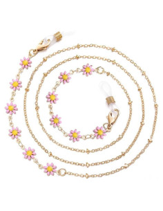 Cadena de Gafas Humlbird para Mujeres 72 cm Rosa-F