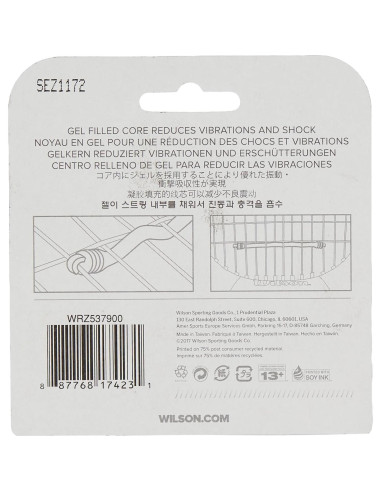 Amortiguadores de Tenis WILSON Azul - Reducción de Vibraciones
