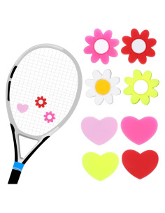 Amortiguadores de Raqueta de Tenis LLOUSSAK - 8 Piezas Silicona