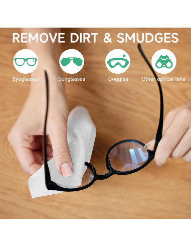 Toallitas de Limpieza Lensmate 120 Unidades Pre-humedecidas