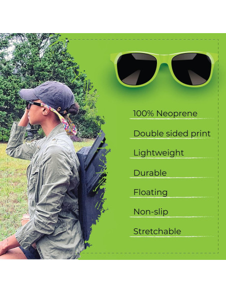 Correa Flotante de Gafas Neopreno - Ajustable 48 cm