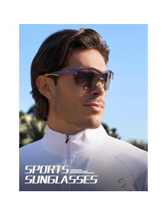Gafas de sol BIRCEN para deportes - UV400, ajuste cómodo 2