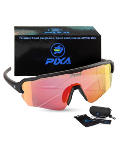 Gafas de sol deportivas PIXA UV400 polarizadas con estuche