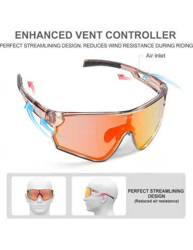 Gafas de Ciclismo TOP VISION EX-9400 Polarizadas UV400