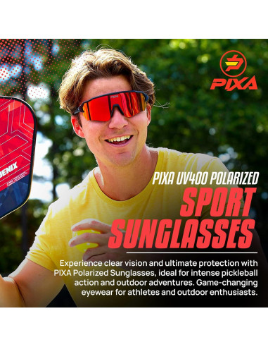 Gafas de sol deportivas PIXA UV400 polarizadas con estuche