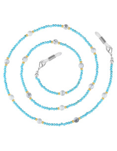 Cadena de Gafas Harmony - Soporte de Piedra Natural 78.74 cm