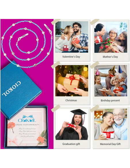 Cadena de Gafas Harmony - Soporte de Piedra Natural 78.74 cm