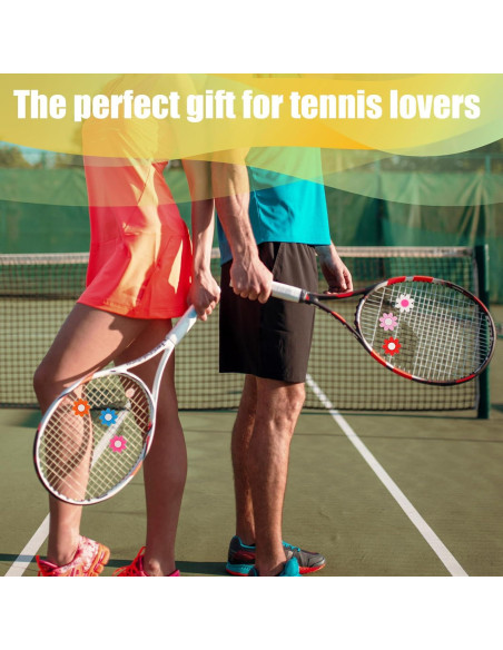 18 Amortiguadores de Vibración para Raquetas de Tenis Gosknor